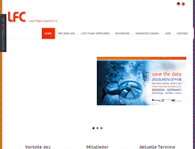 Tablet Screenshot of lostfoamcouncil.de